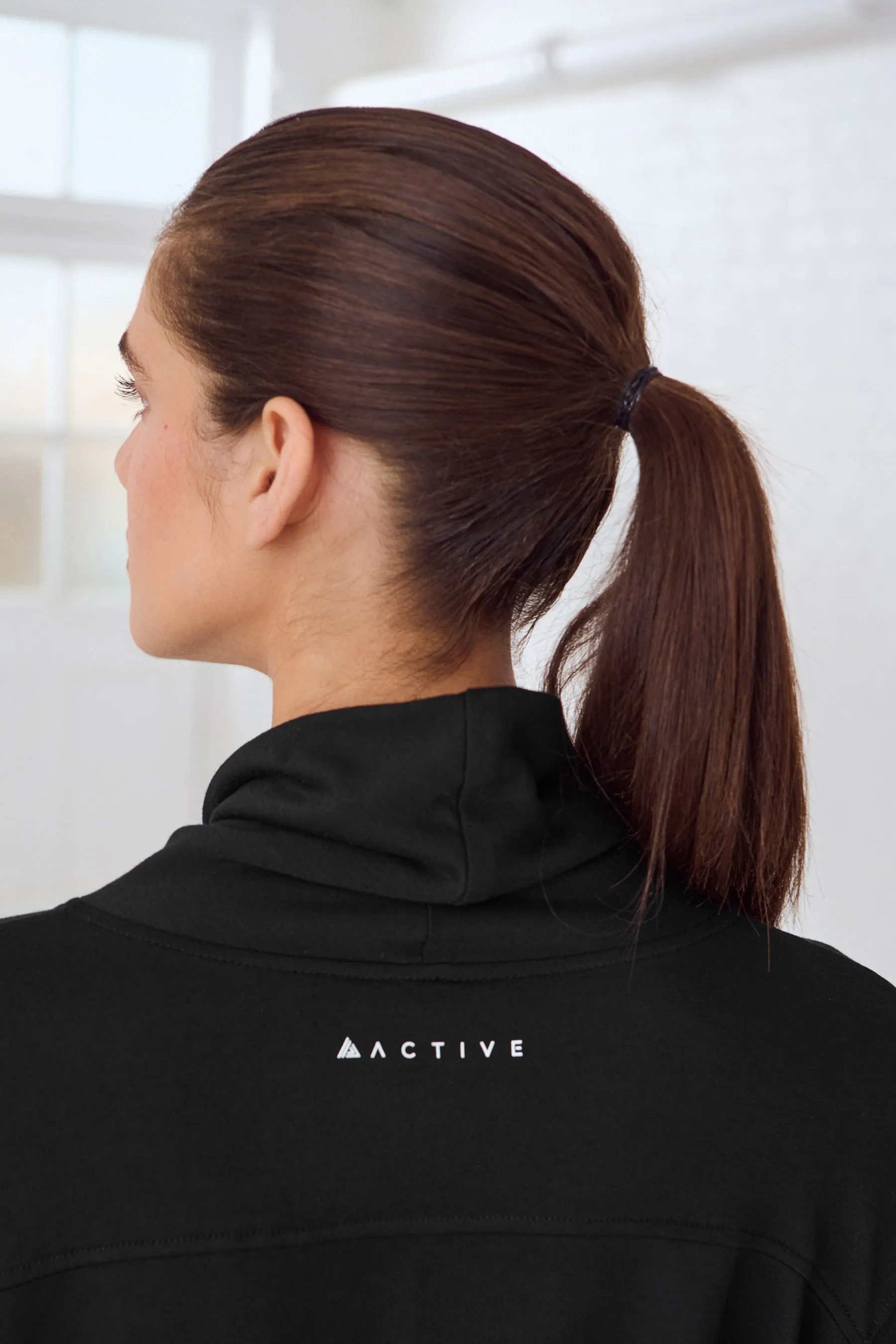 Active Cowl Neck Sweat Top    