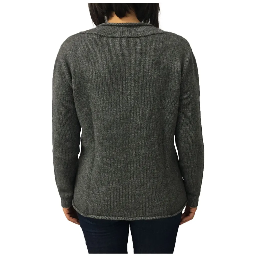 ASPESI maglia donna grigio modello 3765 3831 65% lana 25% yacht 10% cashmere