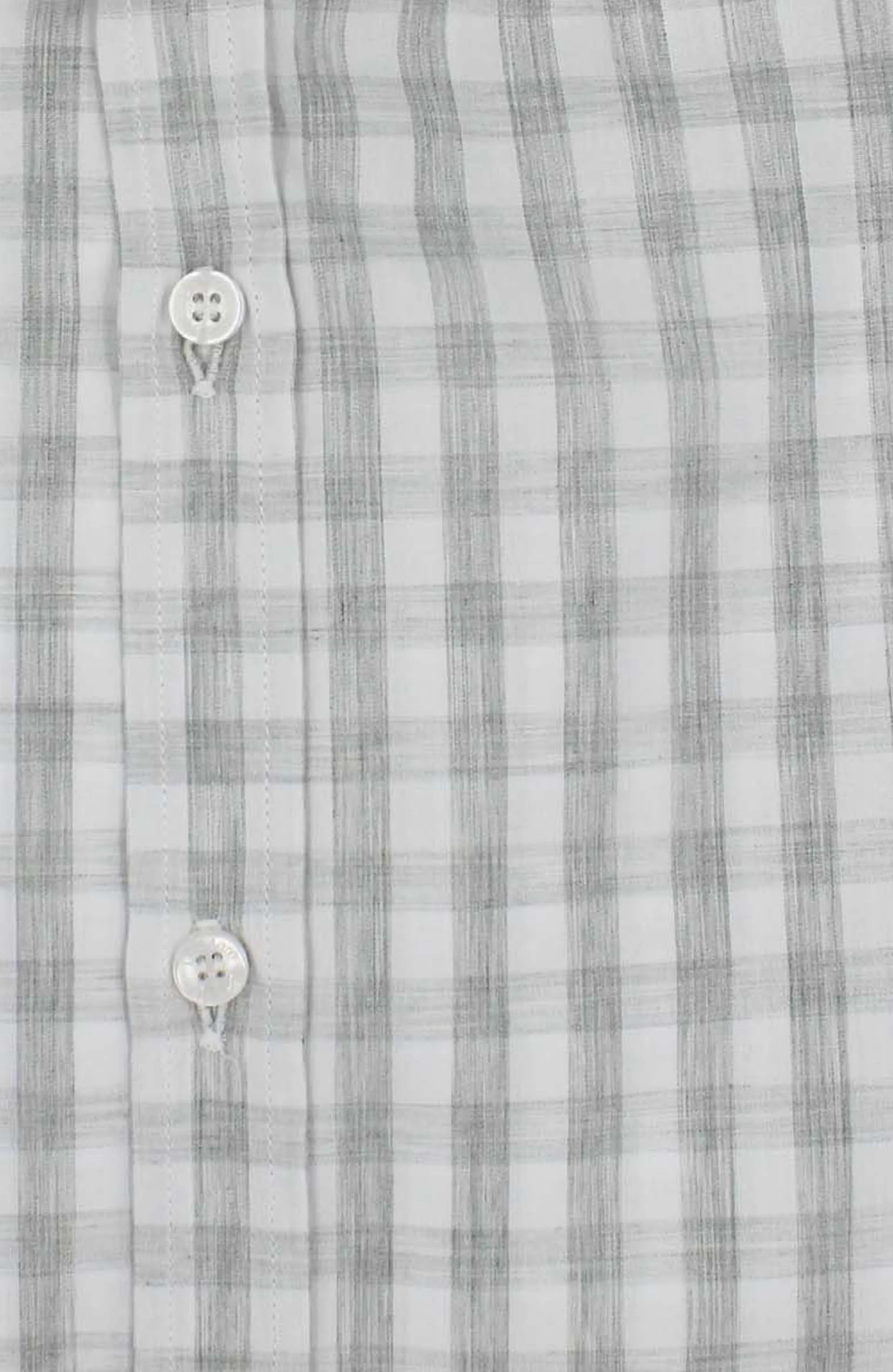 Camicia fantasia a quadri melange