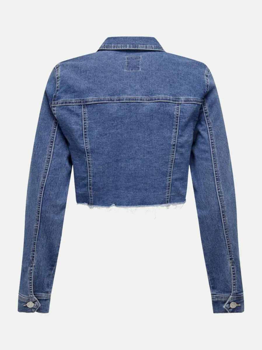 CAPISPALLA E GIACCHE Donna ONLY 15256098 WONDER MEDIUM BLUE DENIM