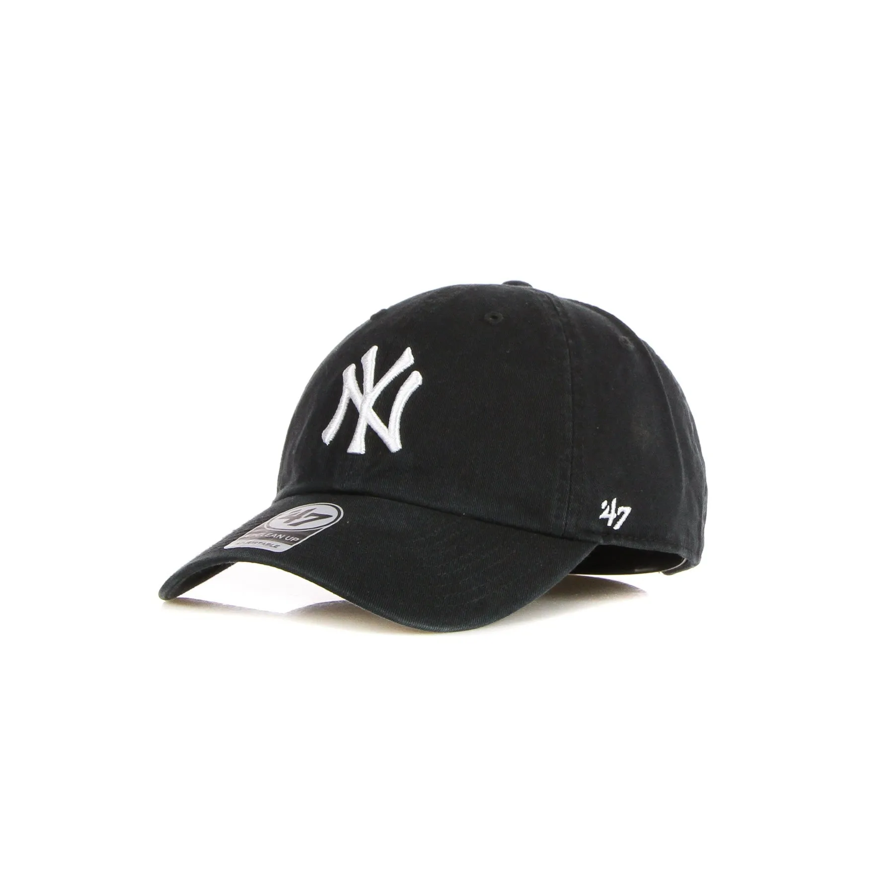 Cappellino Visiera Curva Uomo Mlb Clean Up Neyyan Black/white