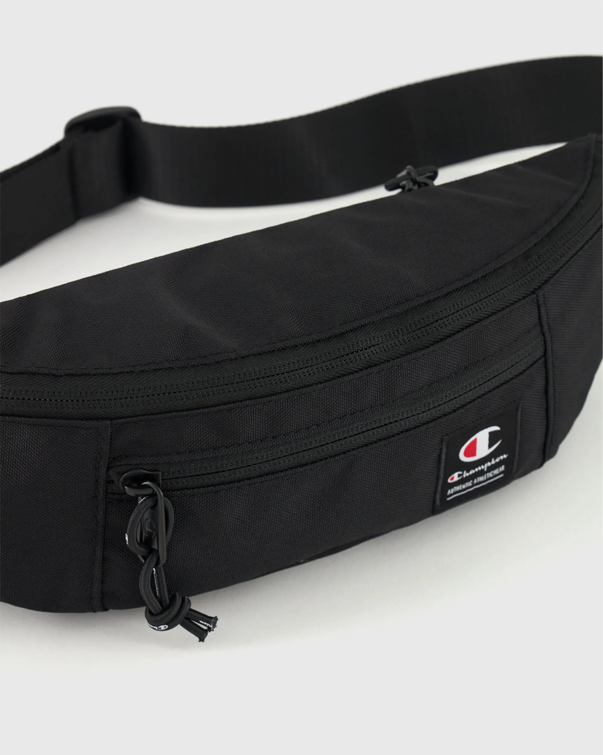 Champion Marsupio con Etichetta In Jacquard Nero Unisex
