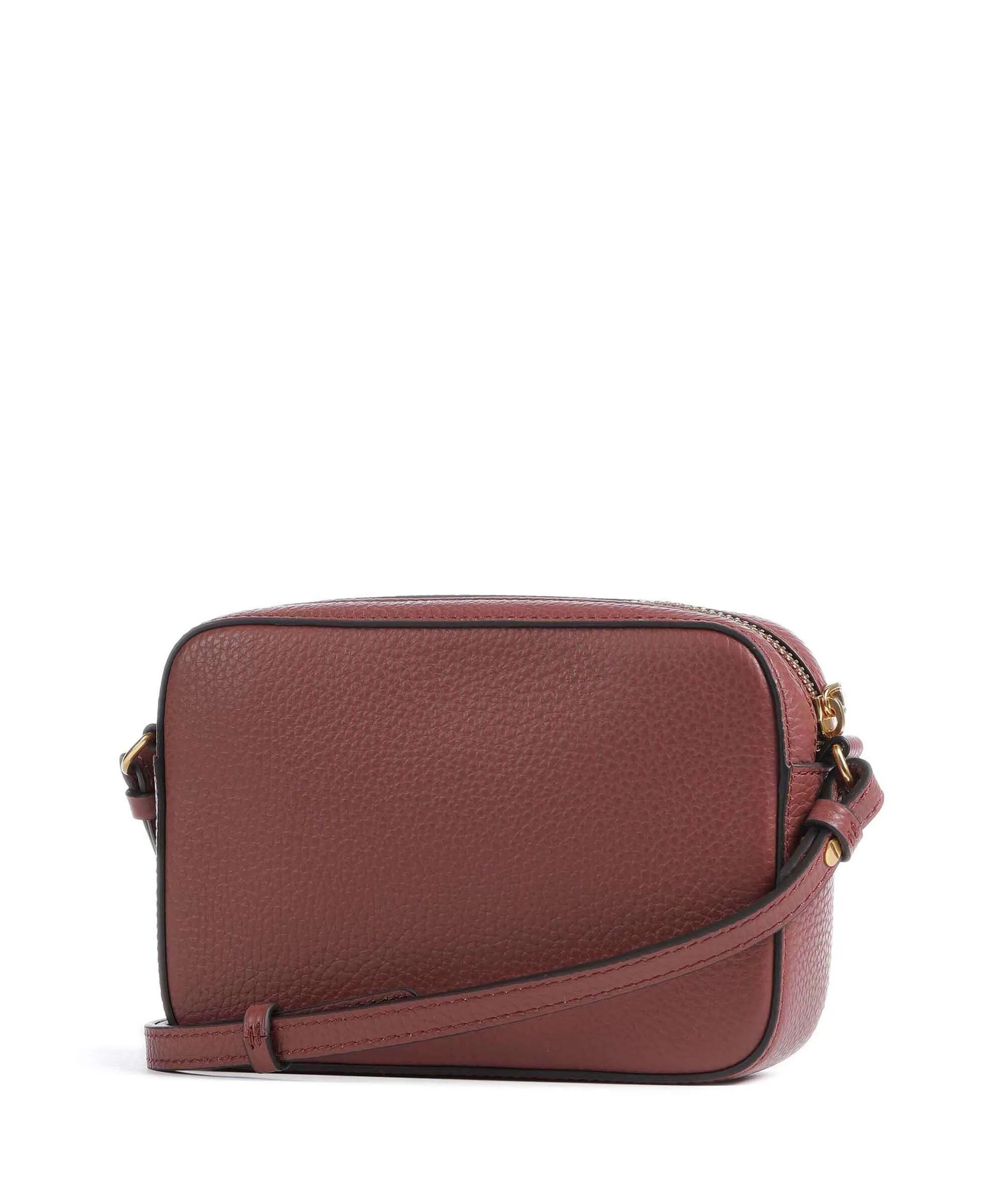  Coccinelle Beat Soft Borsa a tracolla pelle di vacchetta grana marrone  