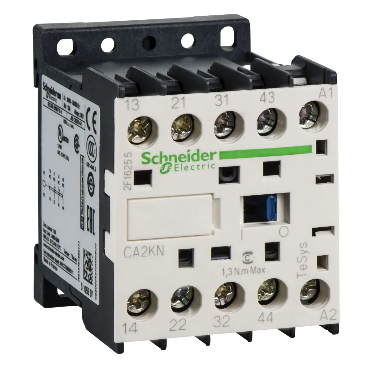 Contattore Contattore di commutazione Schneider Electric, serie LC1K, 2 poli, 1 NA + 1 NC, 12 A, bobina 48 V