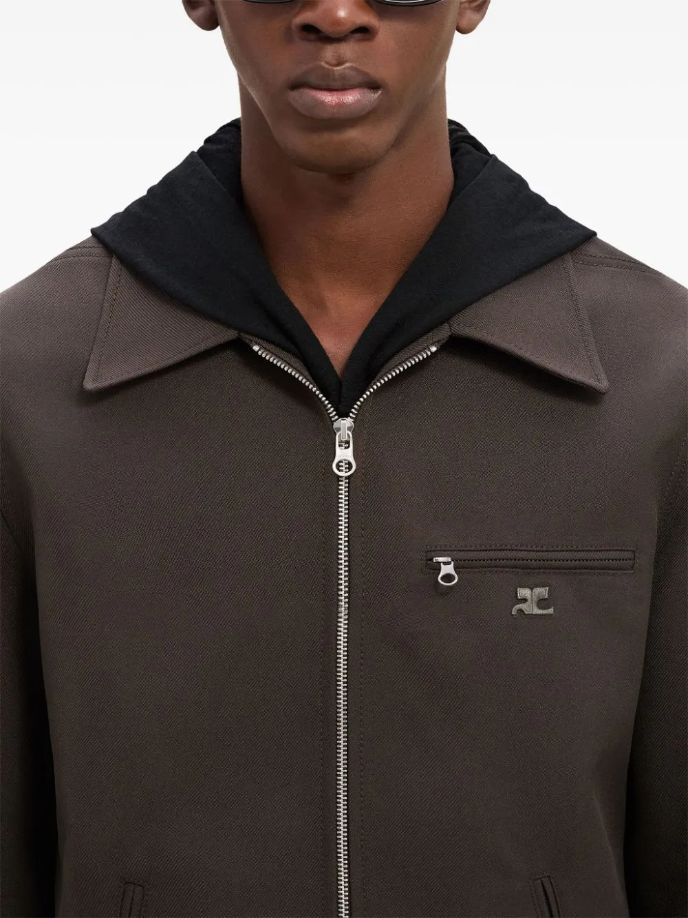 COURRÈGES GIACCA SIGNATURE RETRO