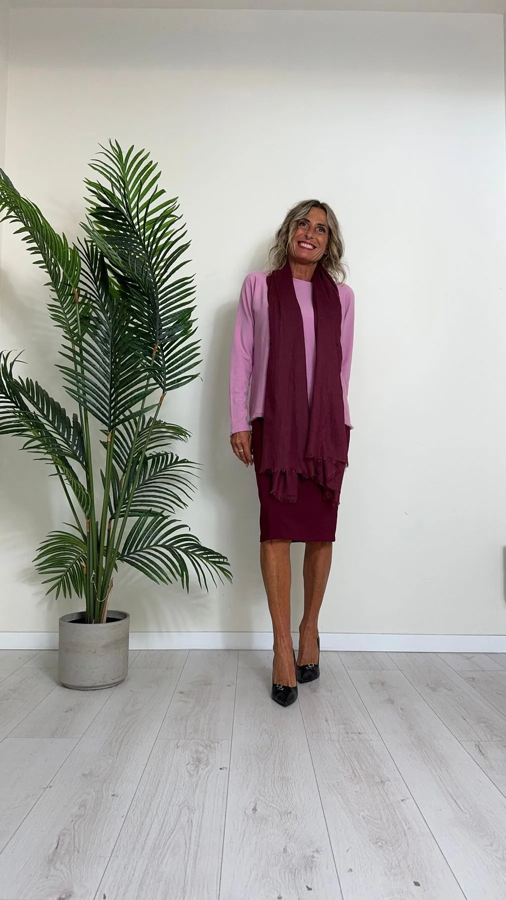 DAFNE - SC105P8 - PASHMINA AMPIA ORLO SFRANGIATO