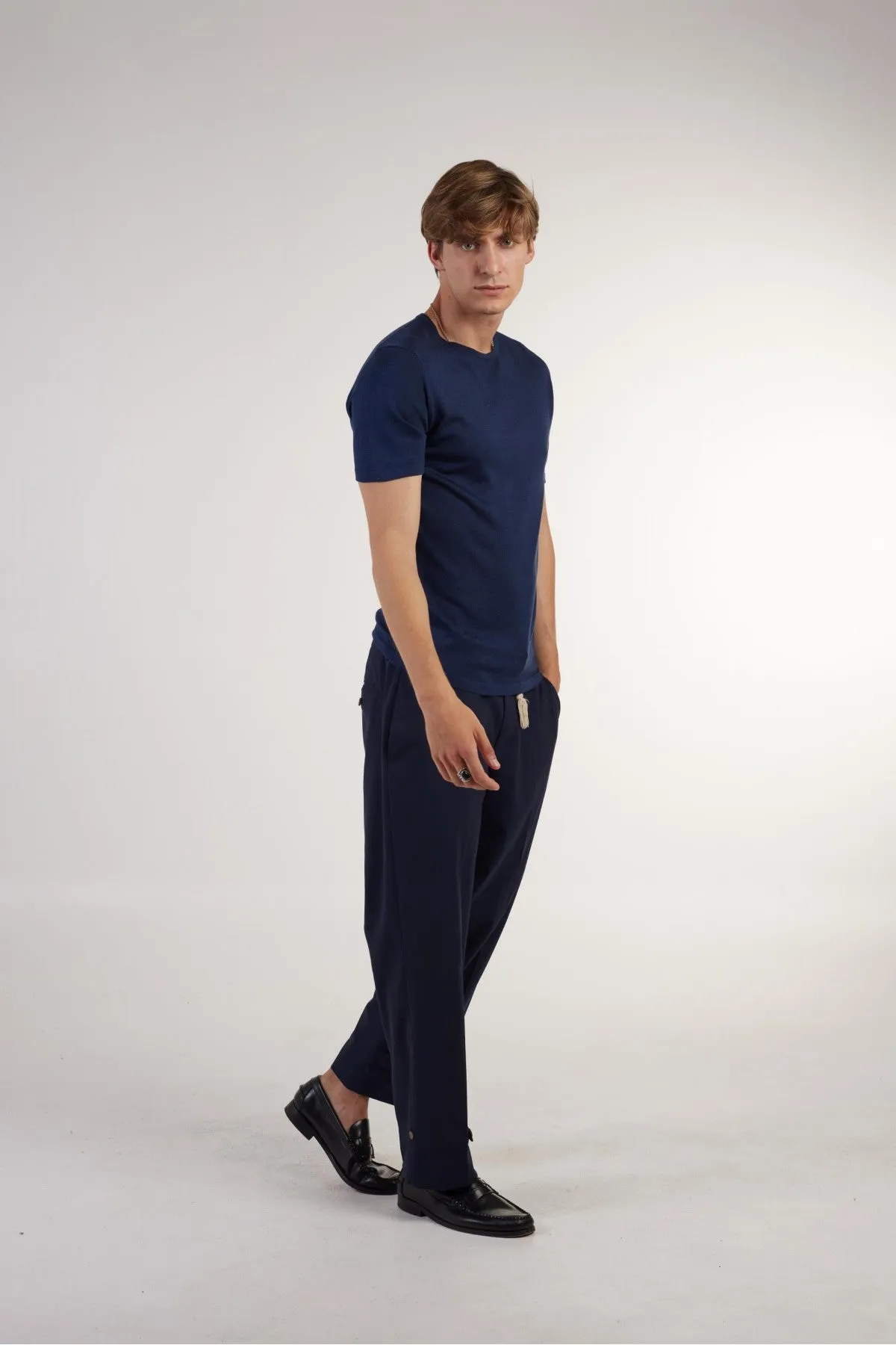 Daniele Fiesoli Silk T-Shirt / Blue