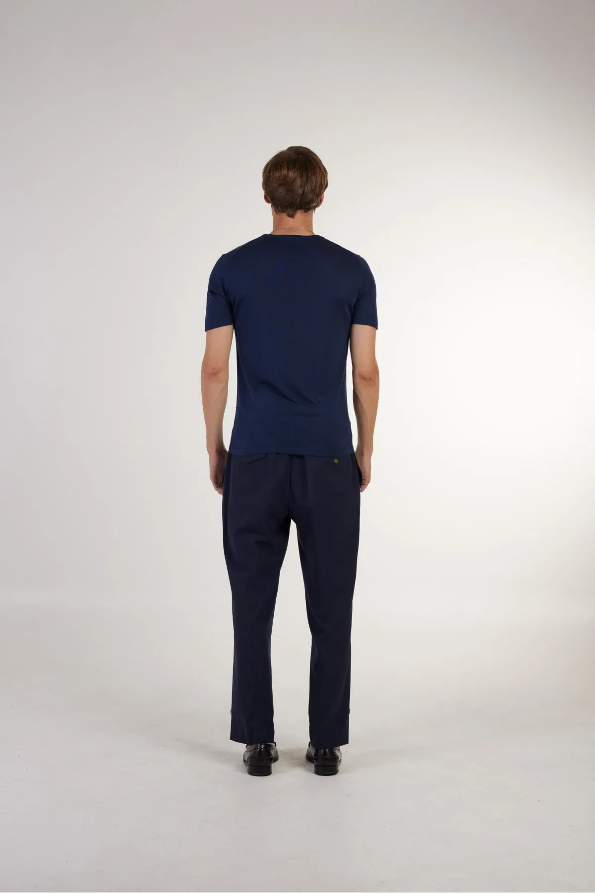 Daniele Fiesoli Silk T-Shirt / Blue