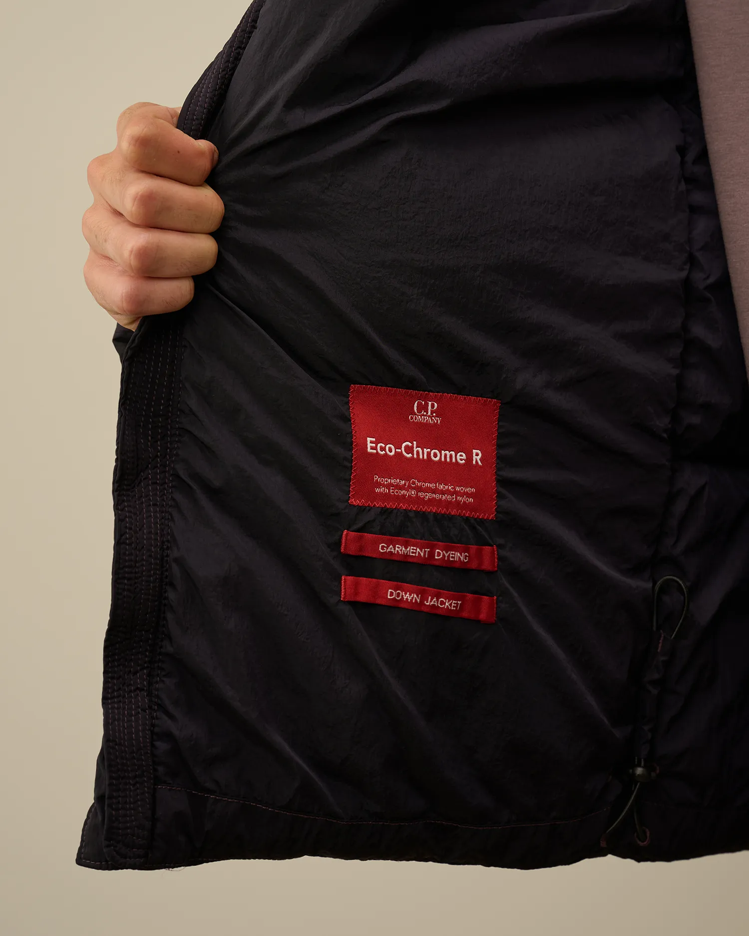 Eco Chrome-R Mixed Goggle Down Jacket