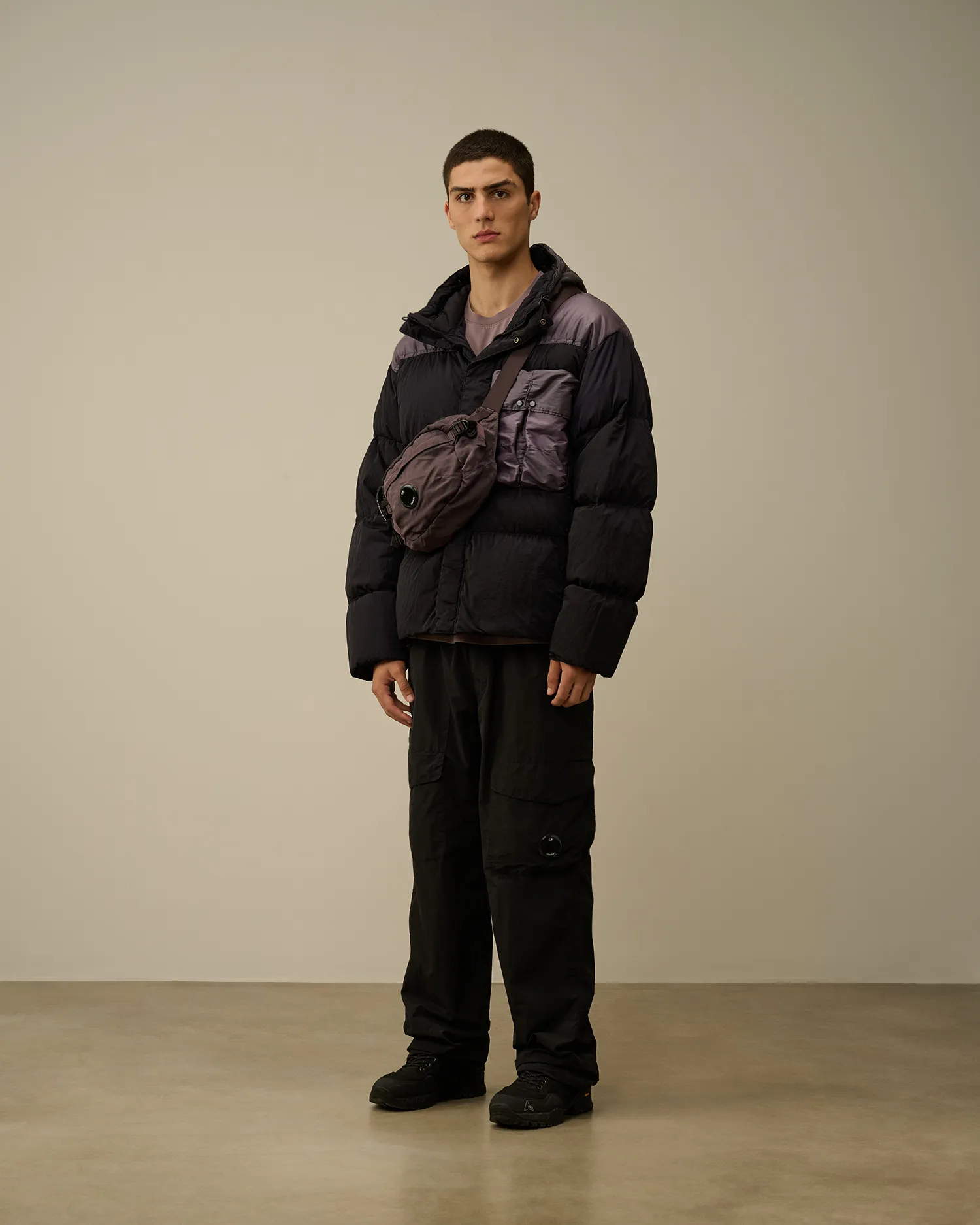 Eco Chrome-R Mixed Goggle Down Jacket