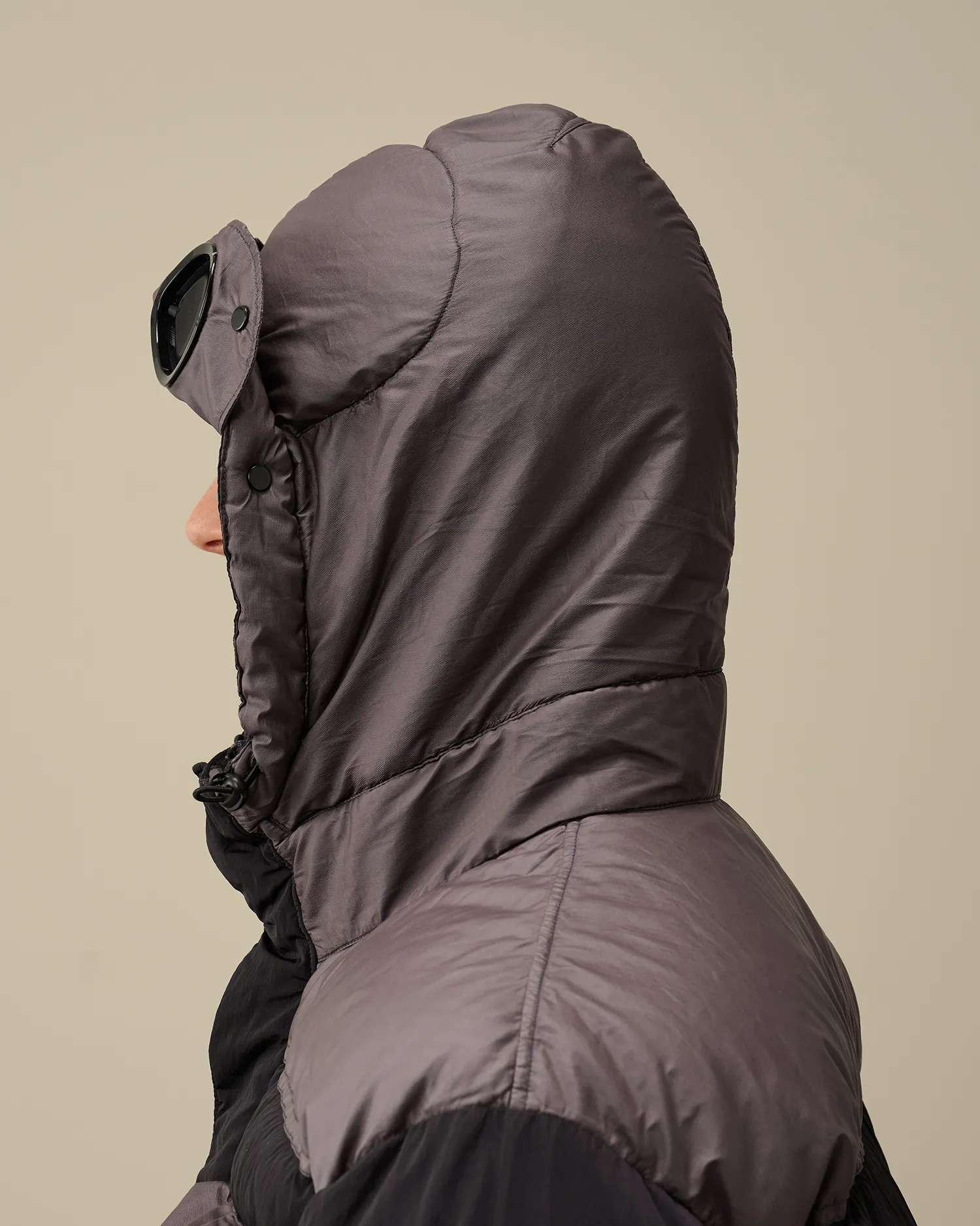 Eco Chrome-R Mixed Goggle Down Jacket