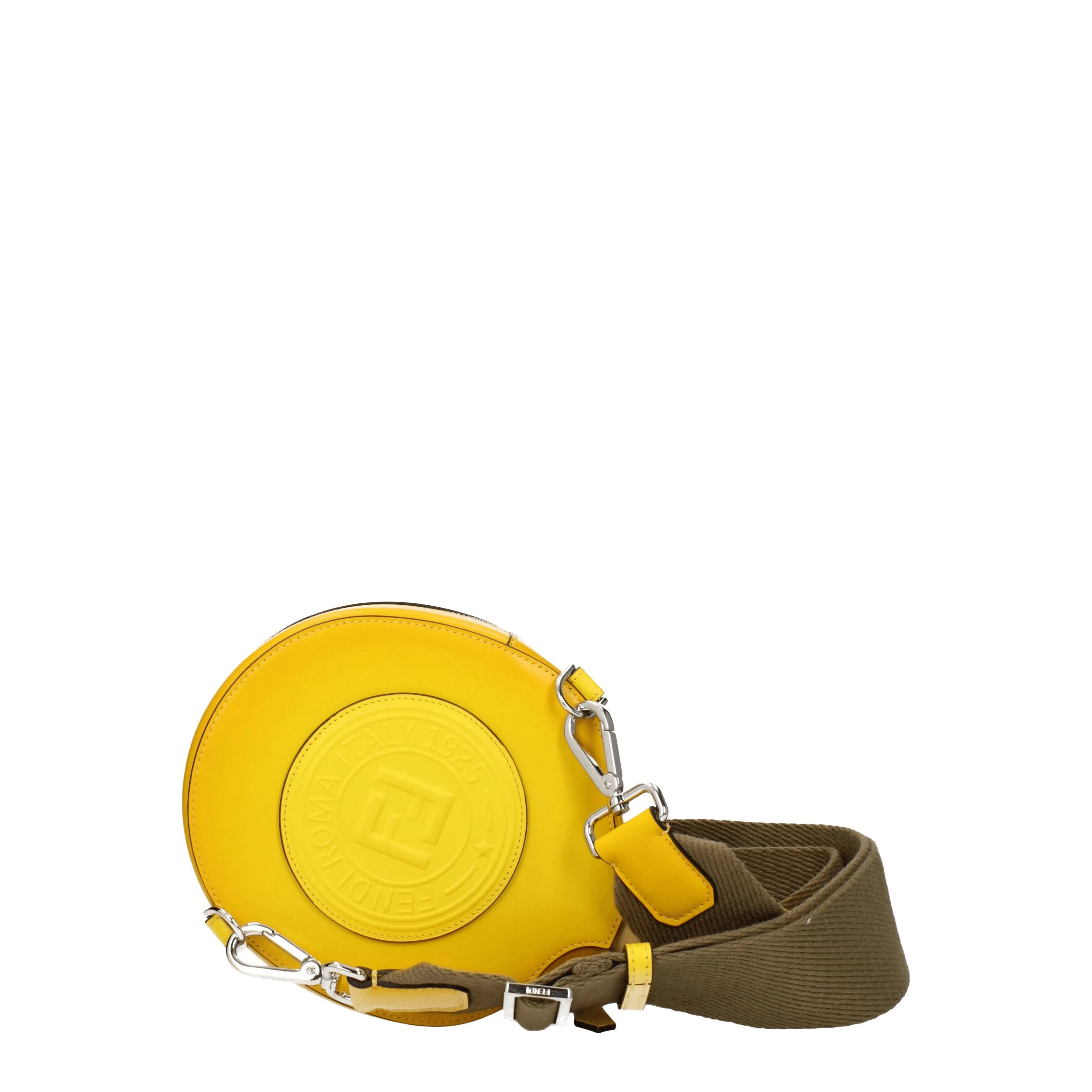 Fendi Idee regalo Racket holder Uomo Pelle Giallo
