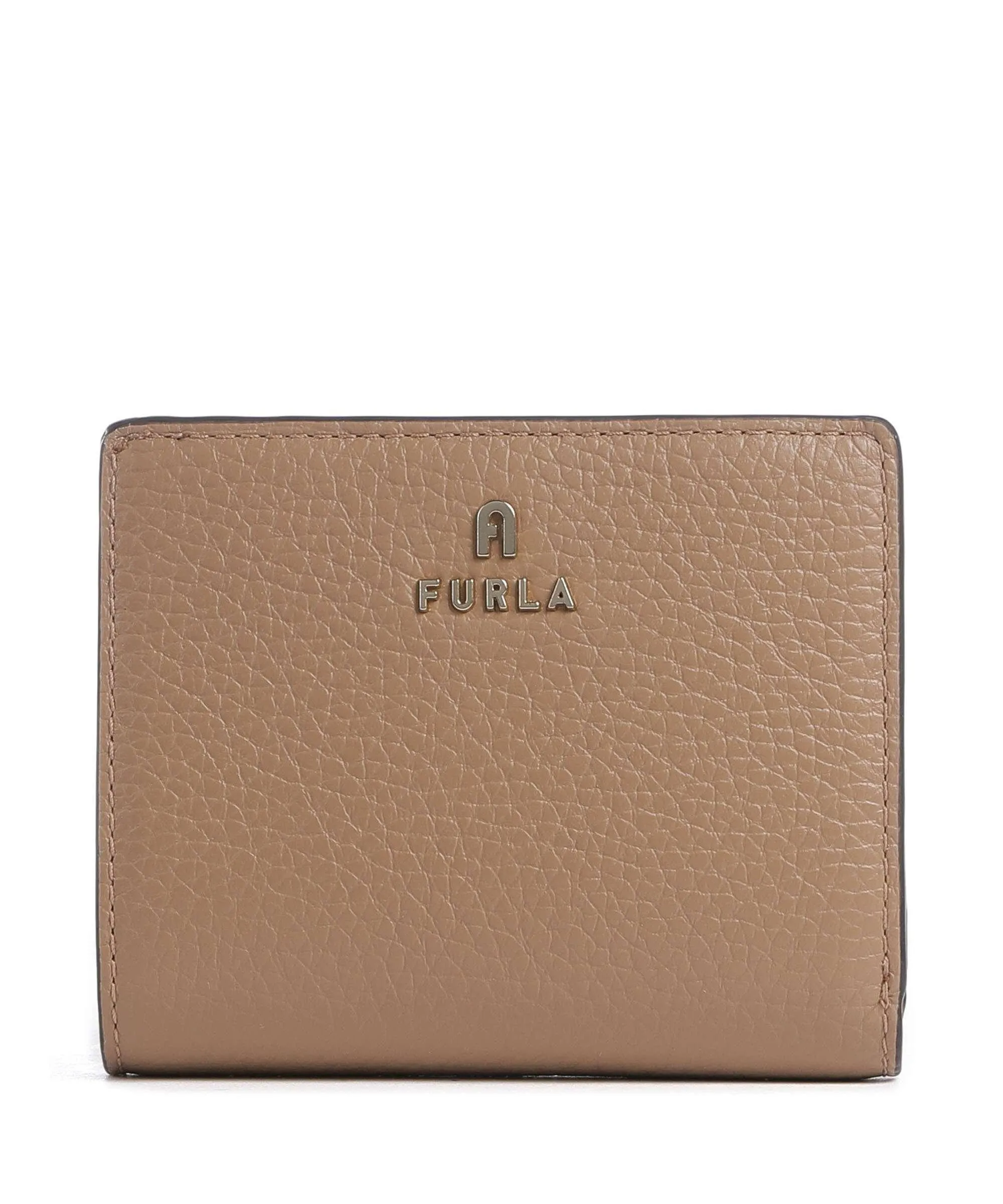  Furla Camelia S Portafoglio pelle granulata marrone  