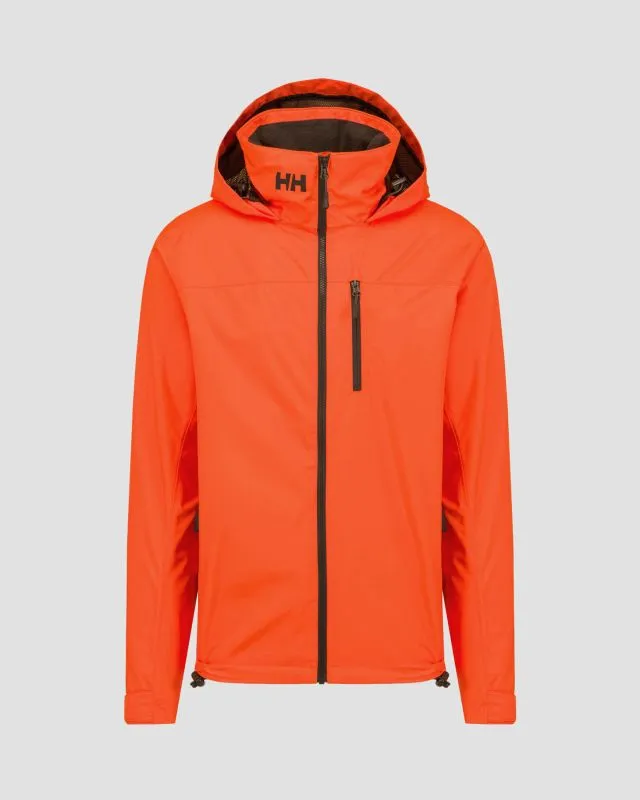 Giacca arancione nautica da uomo Helly Hansen Crew Hooded Jacket 2.0