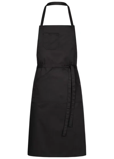 Grembiule nero con tasche