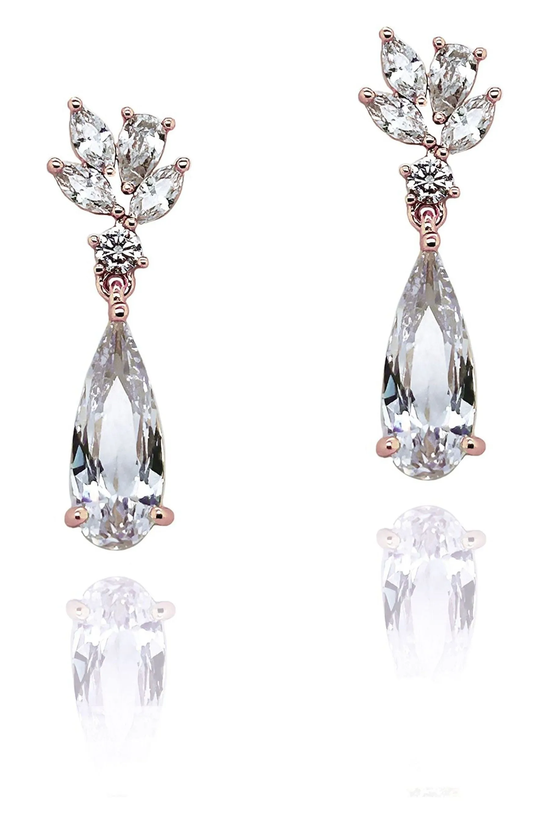 Ivory & Co - Harrogate - Orecchini pendenti classici con cristalli