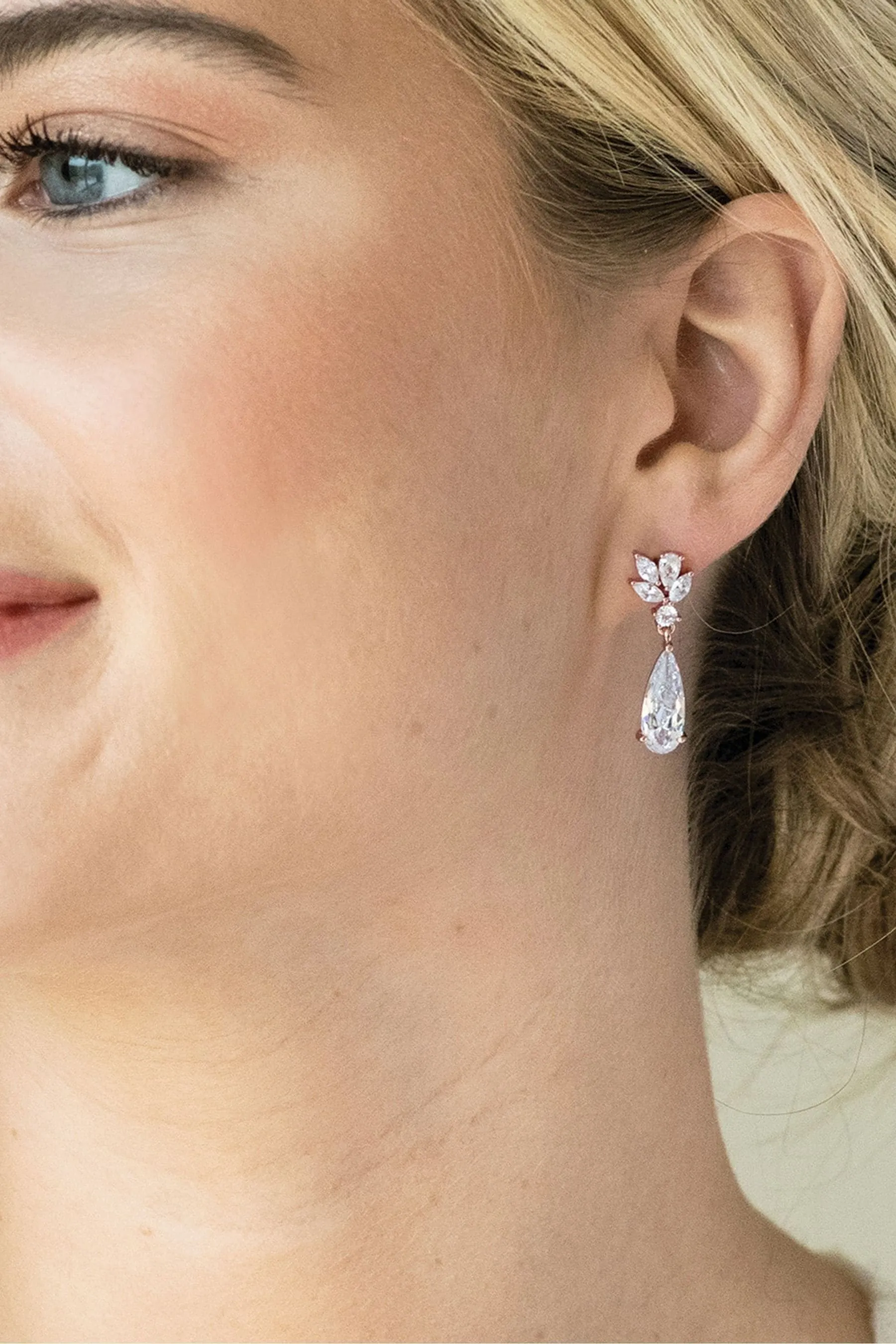 Ivory & Co - Harrogate - Orecchini pendenti classici con cristalli