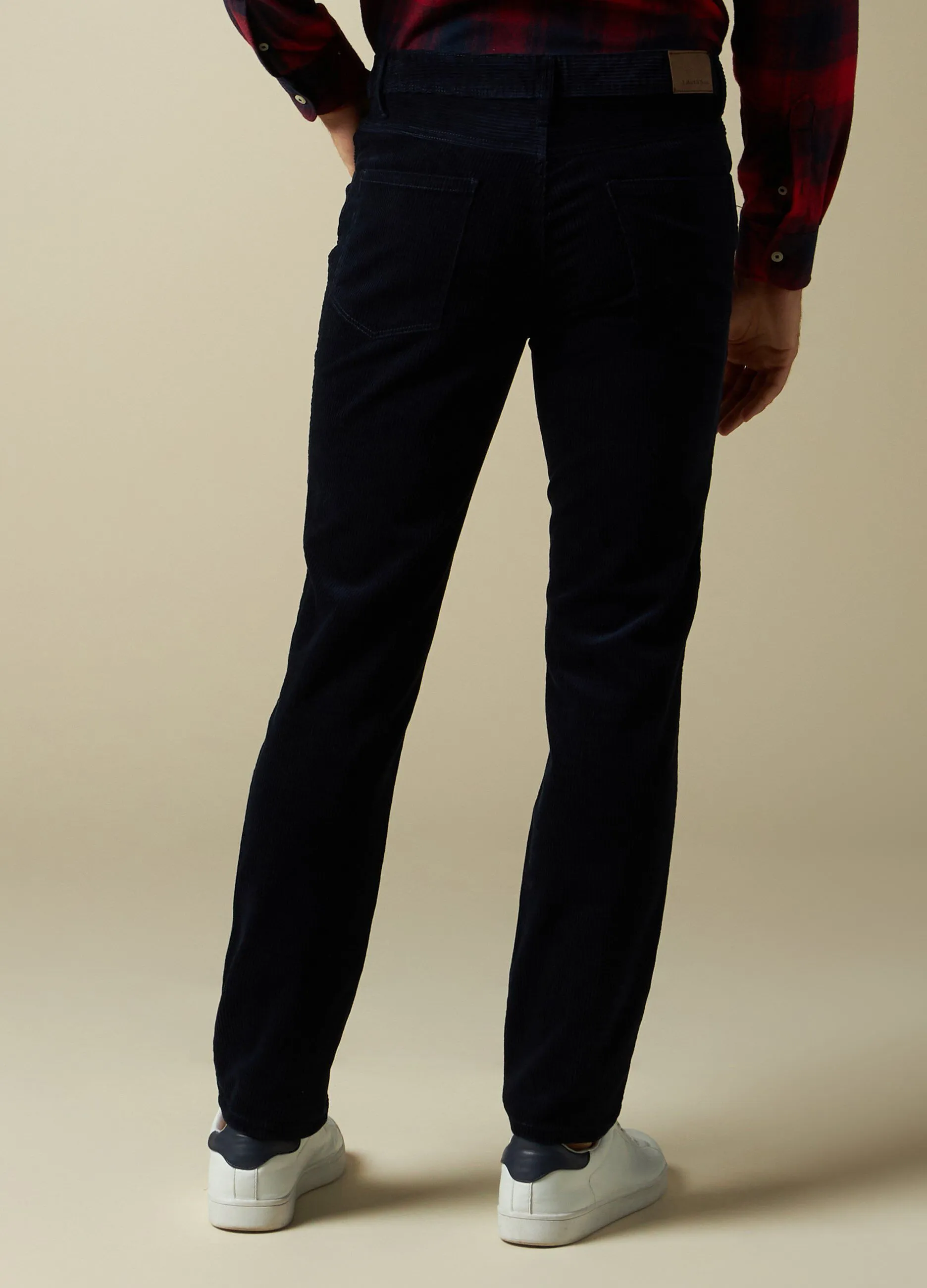 J. HART & BROS  Camicia a quadri in misto cotone uomo