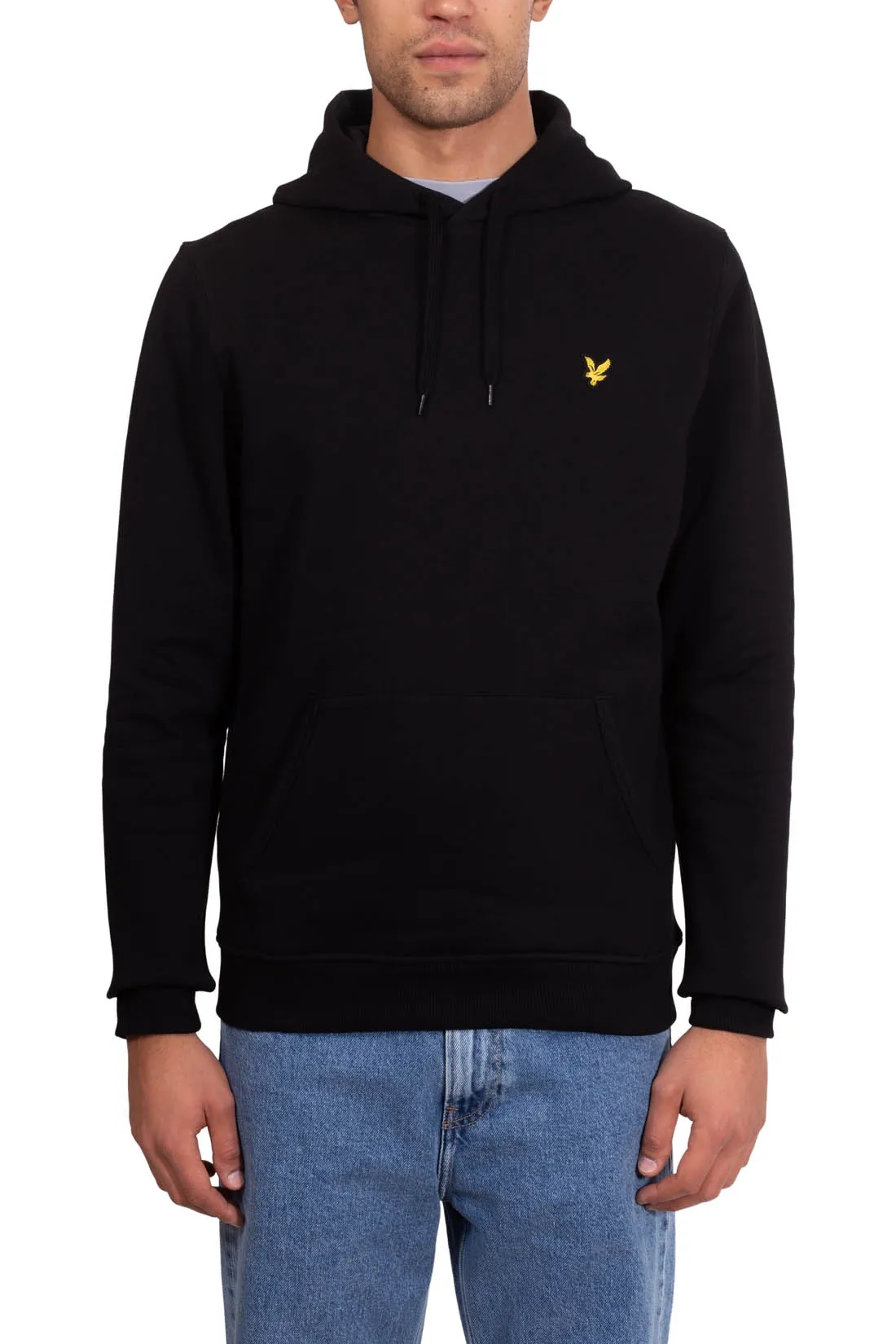 LYLE & SCOTT Felpa uomo con cappuccio e logo 