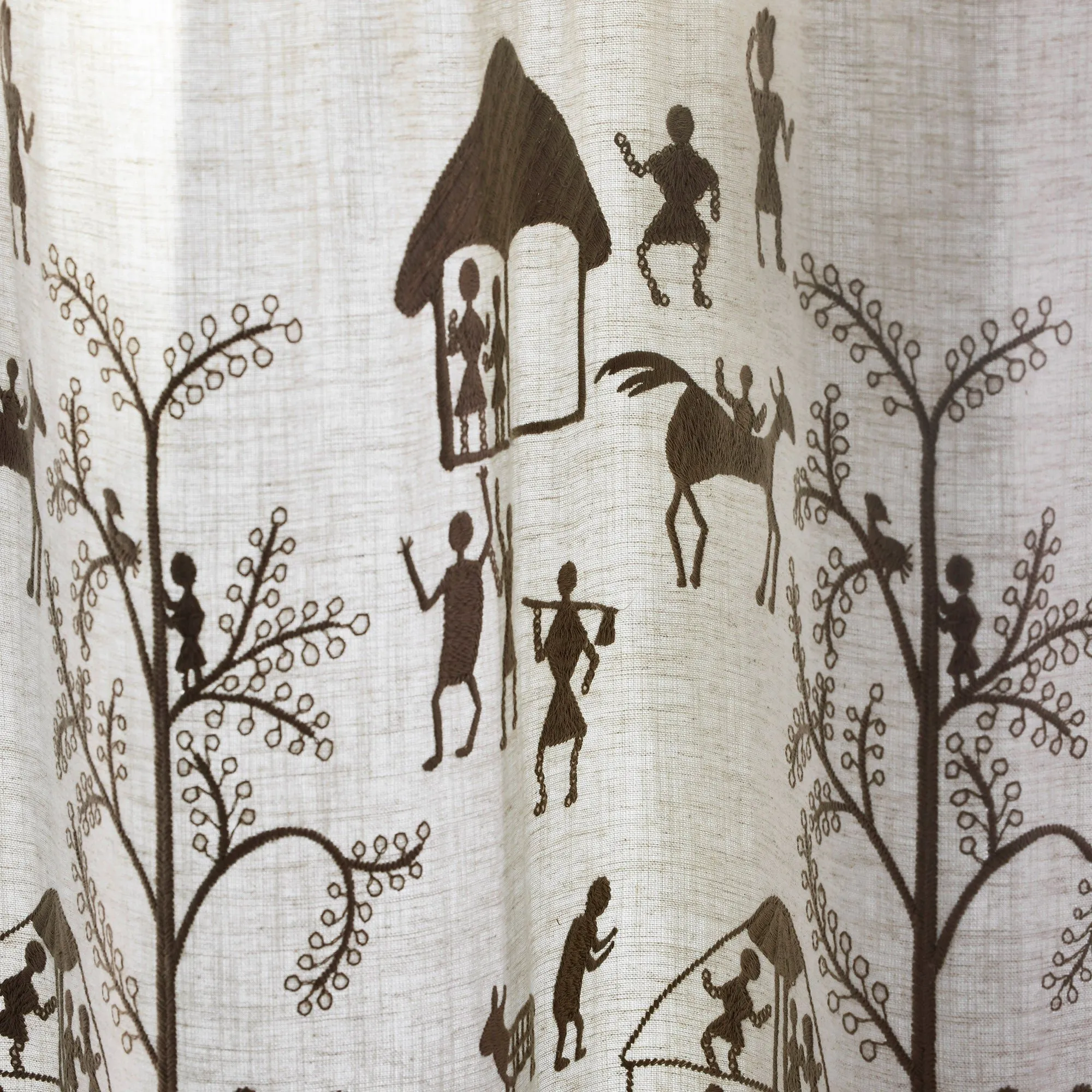  MADURA   KANOUR - Rideau à oeillets | Beige