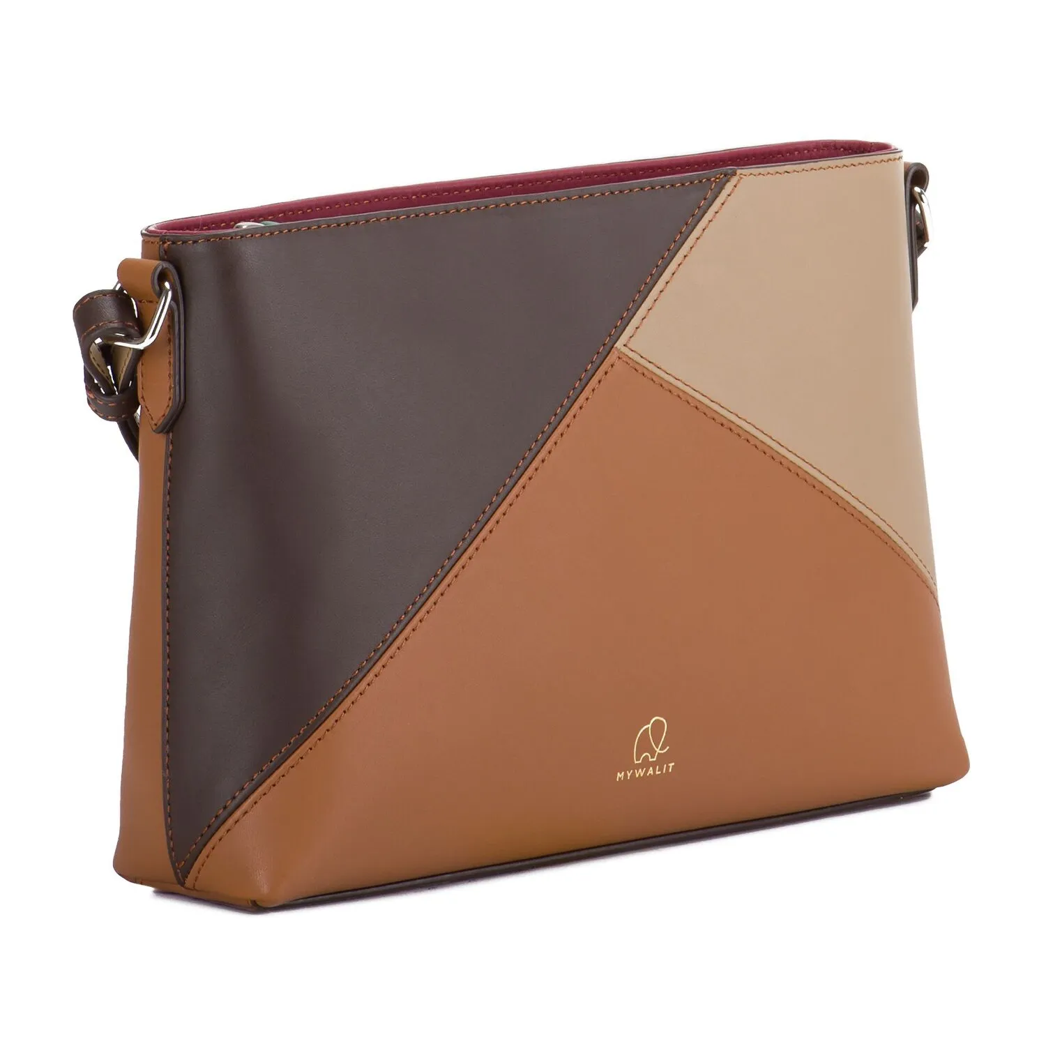 Mywalit Carrara Borsa a tracolla Pelle 28 cm