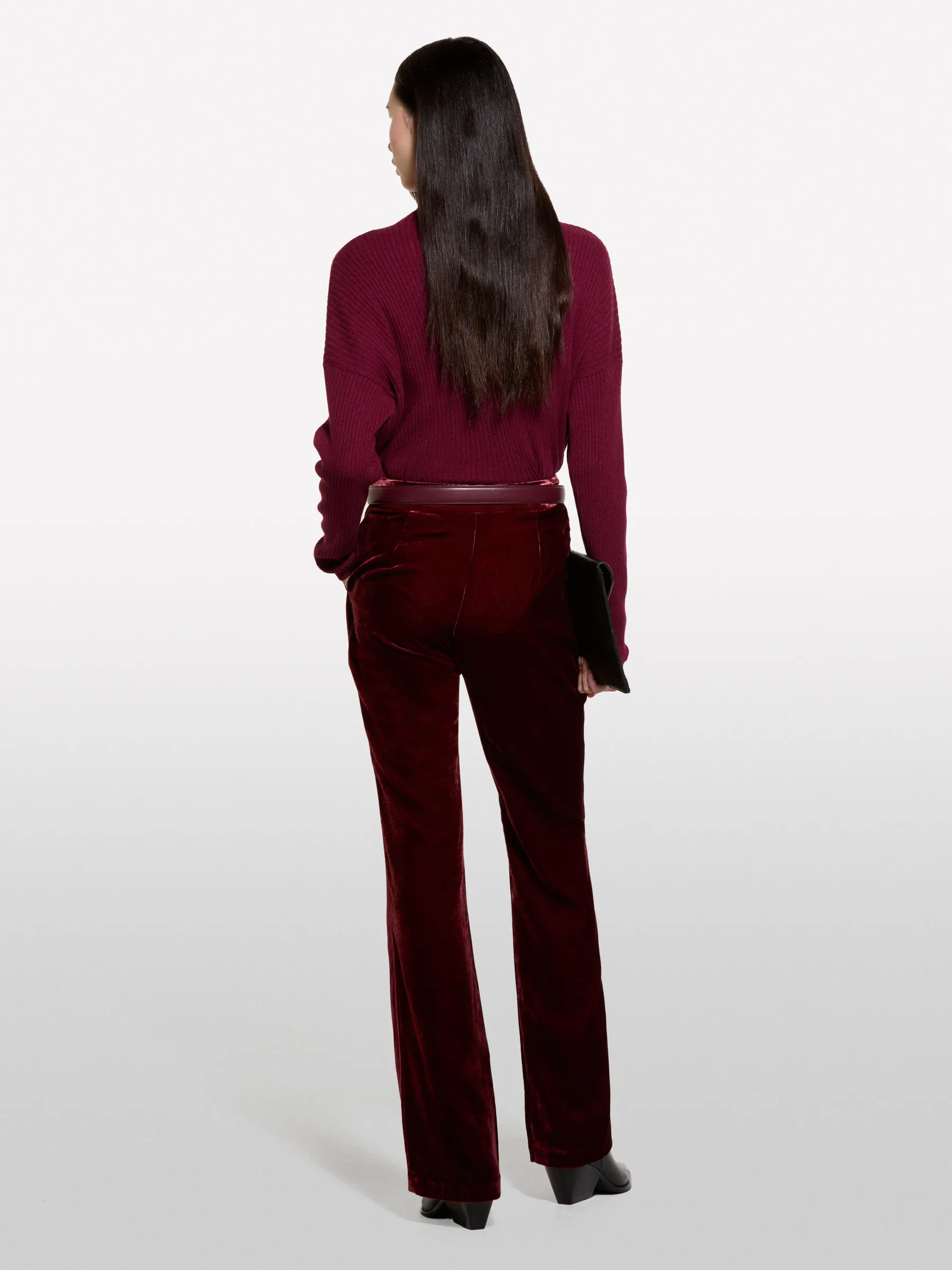 Nuovi arrivi      Maglia bordeaux over fit