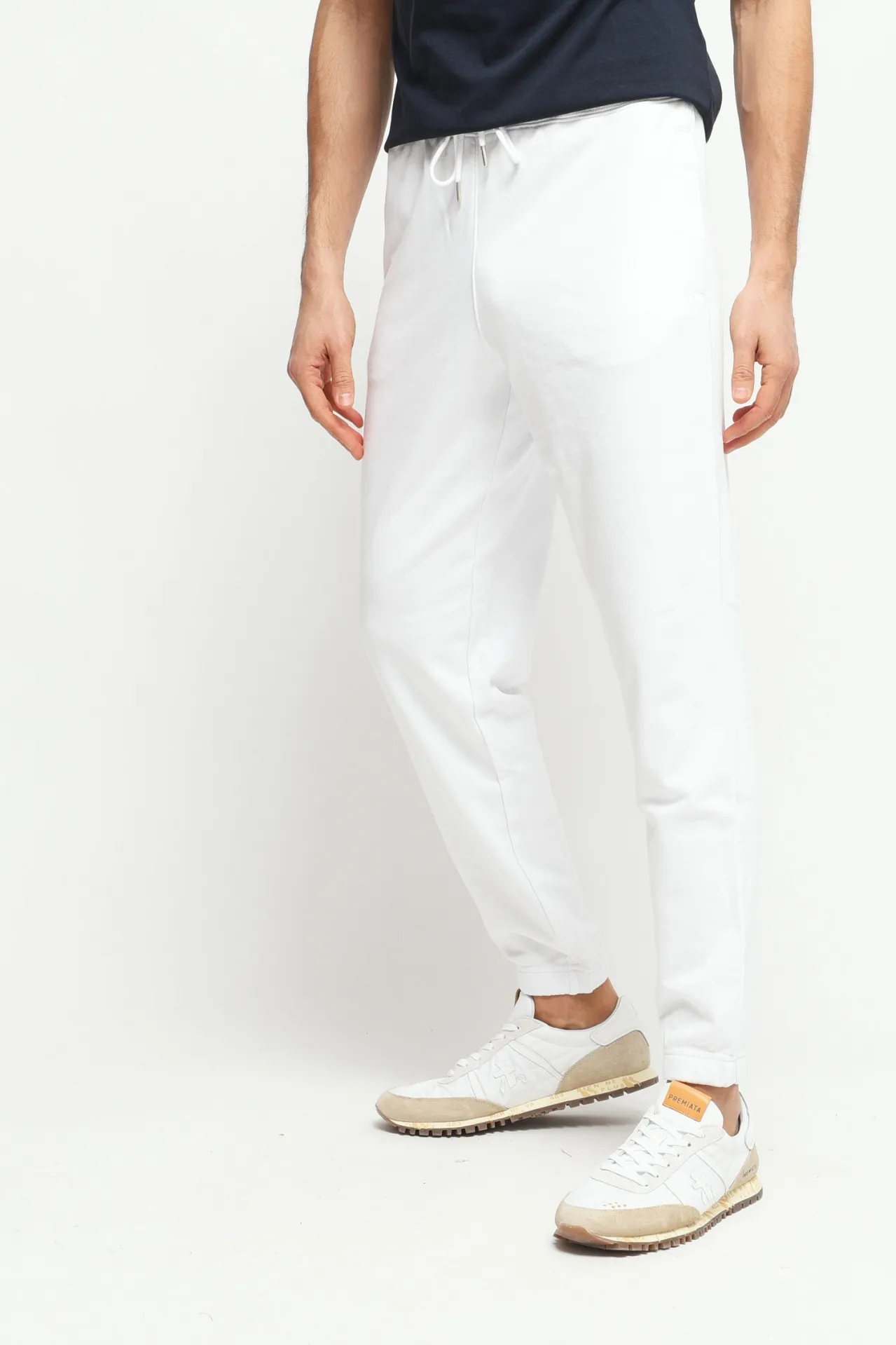 Pantalone Tuta Bianco Panna 