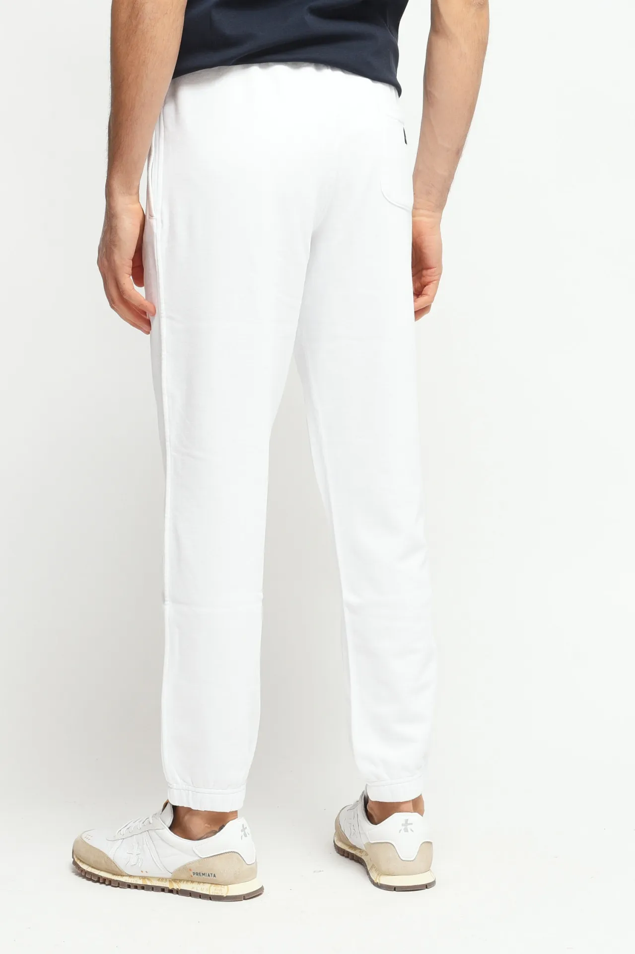 Pantalone Tuta Bianco Panna 