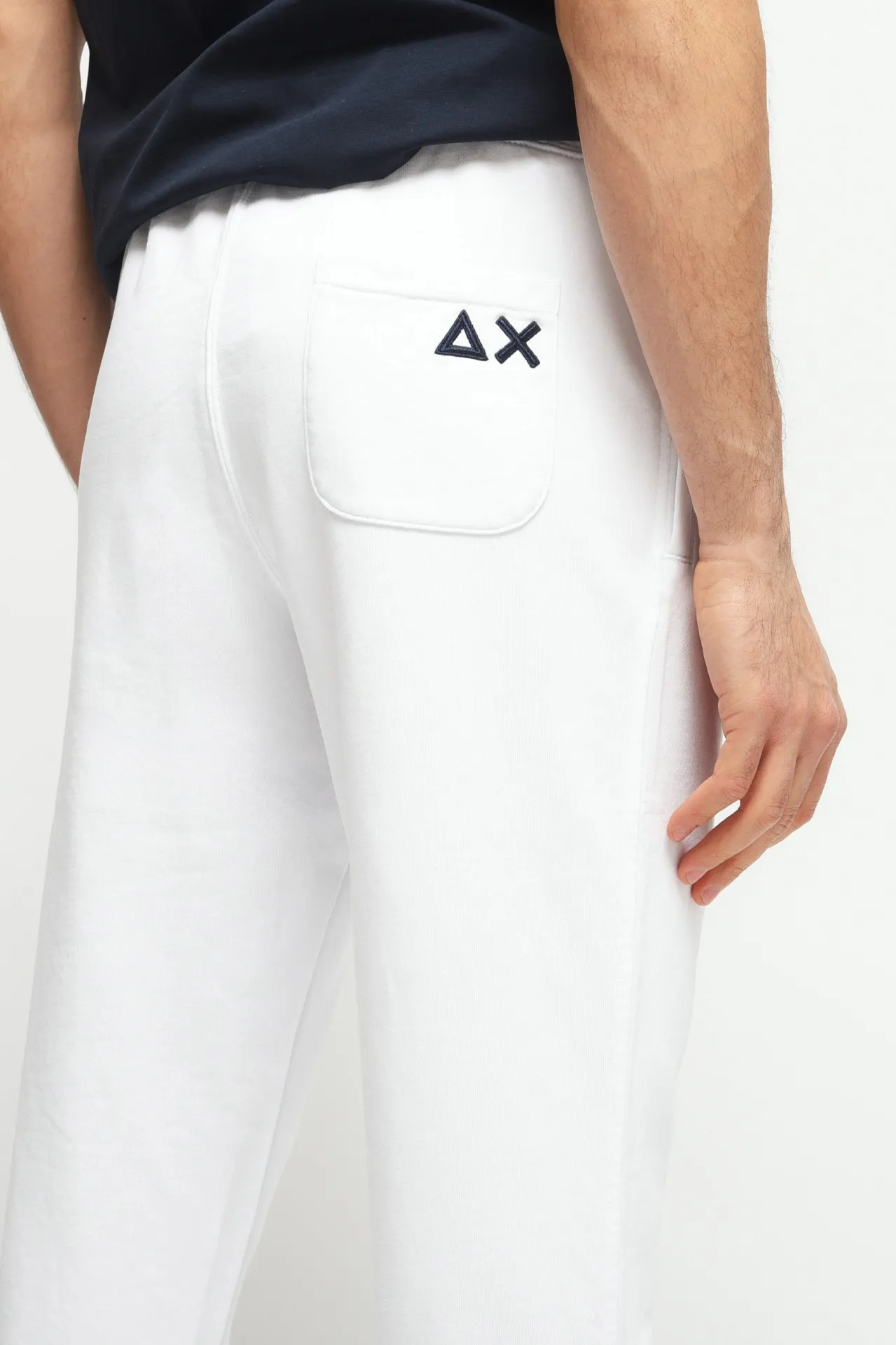Pantalone Tuta Bianco Panna 
