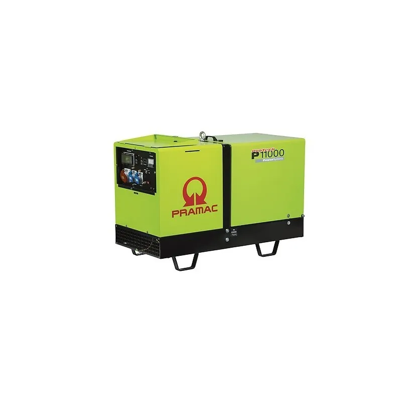 Pramac P11000 generatore trifase diesel 9 kW quadro manuale IPP