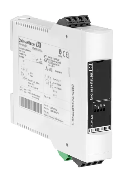 Sensori di livello Endress+Hauser serie Nivotester FTW325, montaggio Guida DIN, uscita Relè