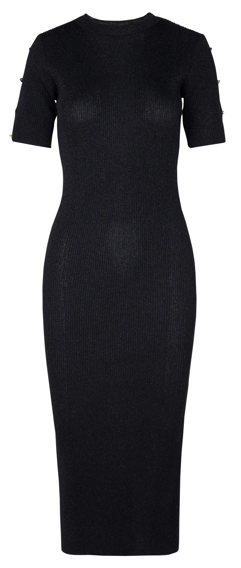  SESSUN   LITTLE TIM - Abito lungo in maglia paillettes | Blu