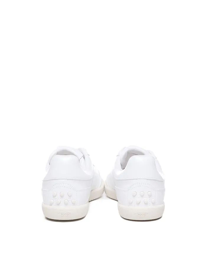 SNEAKERS TABS IN PELLE
