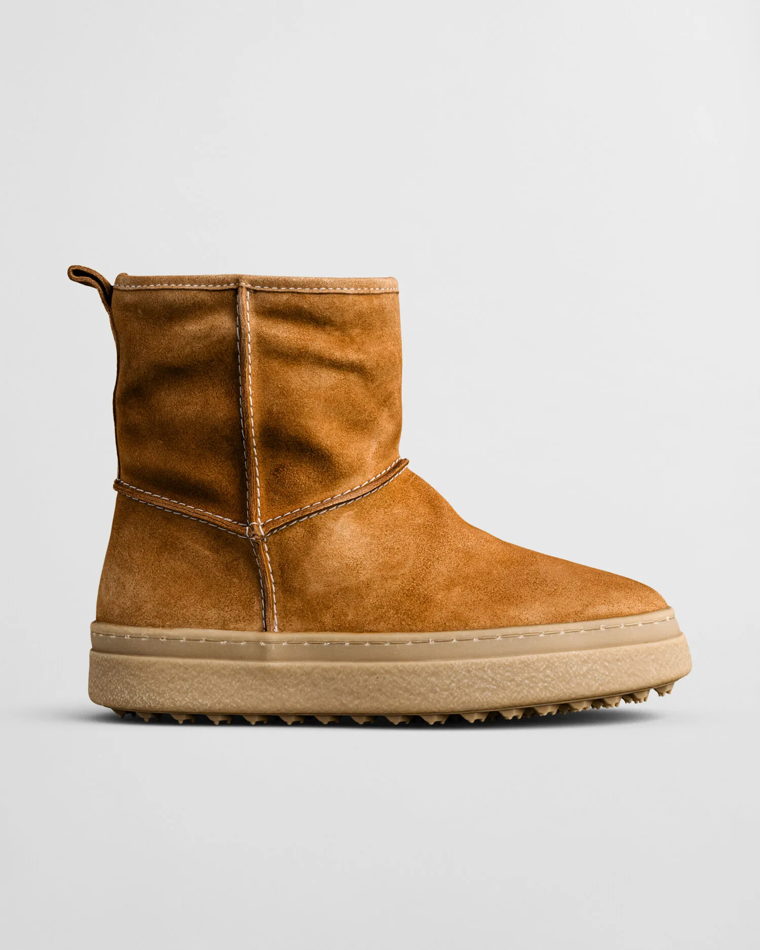 Stivaletti Snowhill in camoscio pull-on    