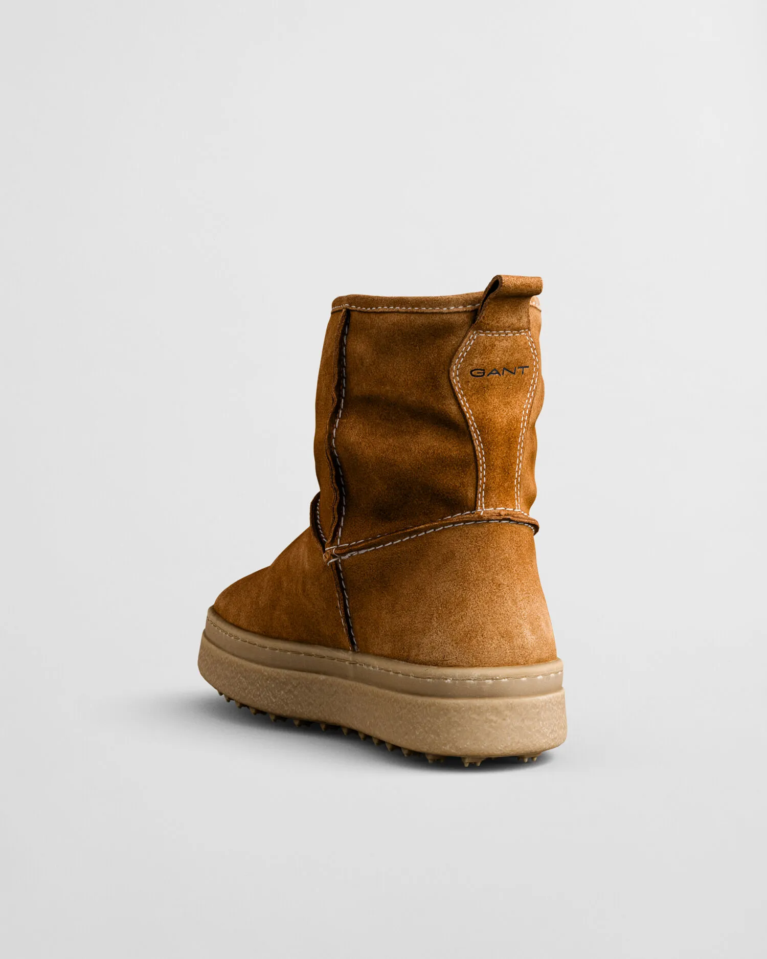 Stivaletti Snowhill in camoscio pull-on    