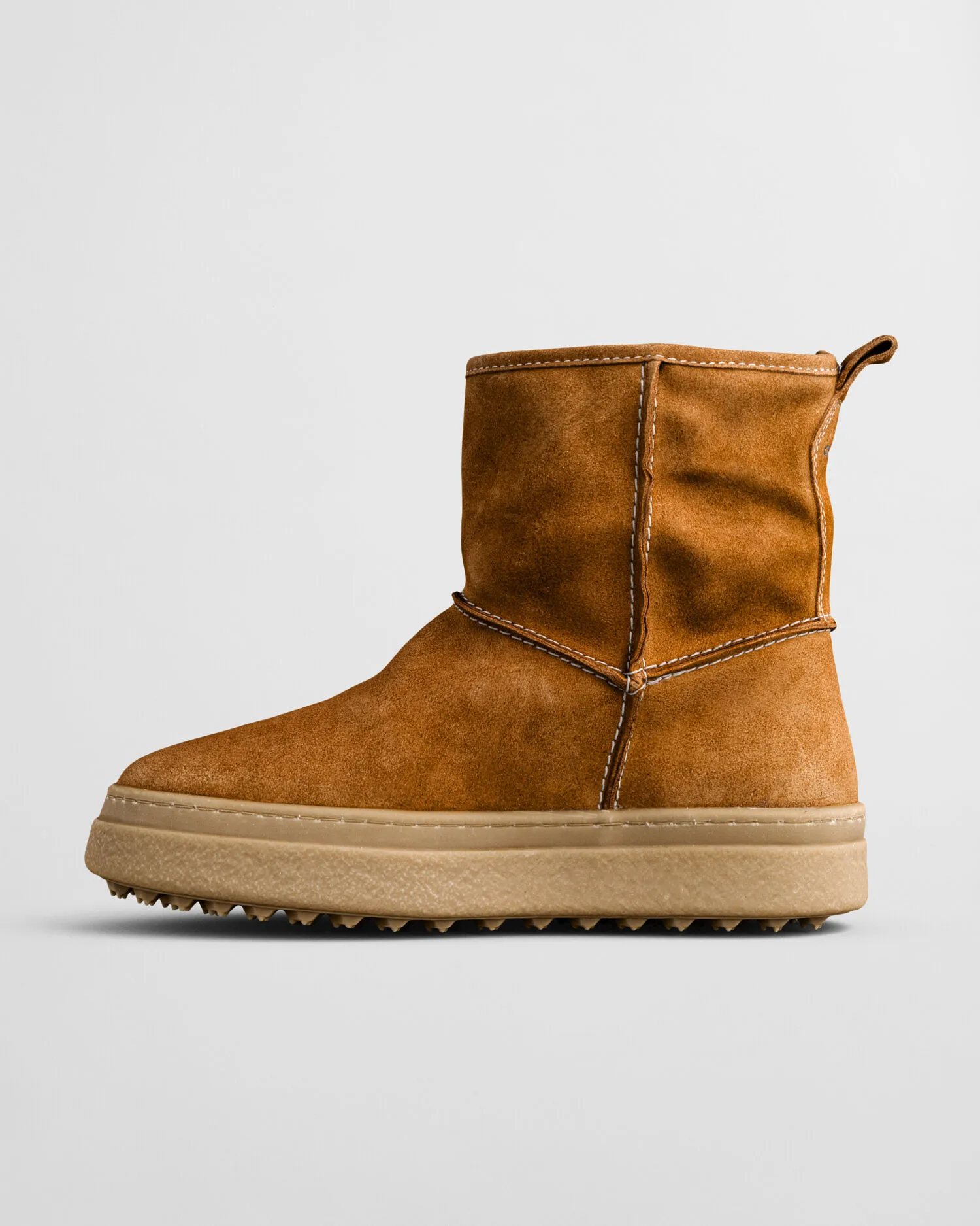 Stivaletti Snowhill in camoscio pull-on    