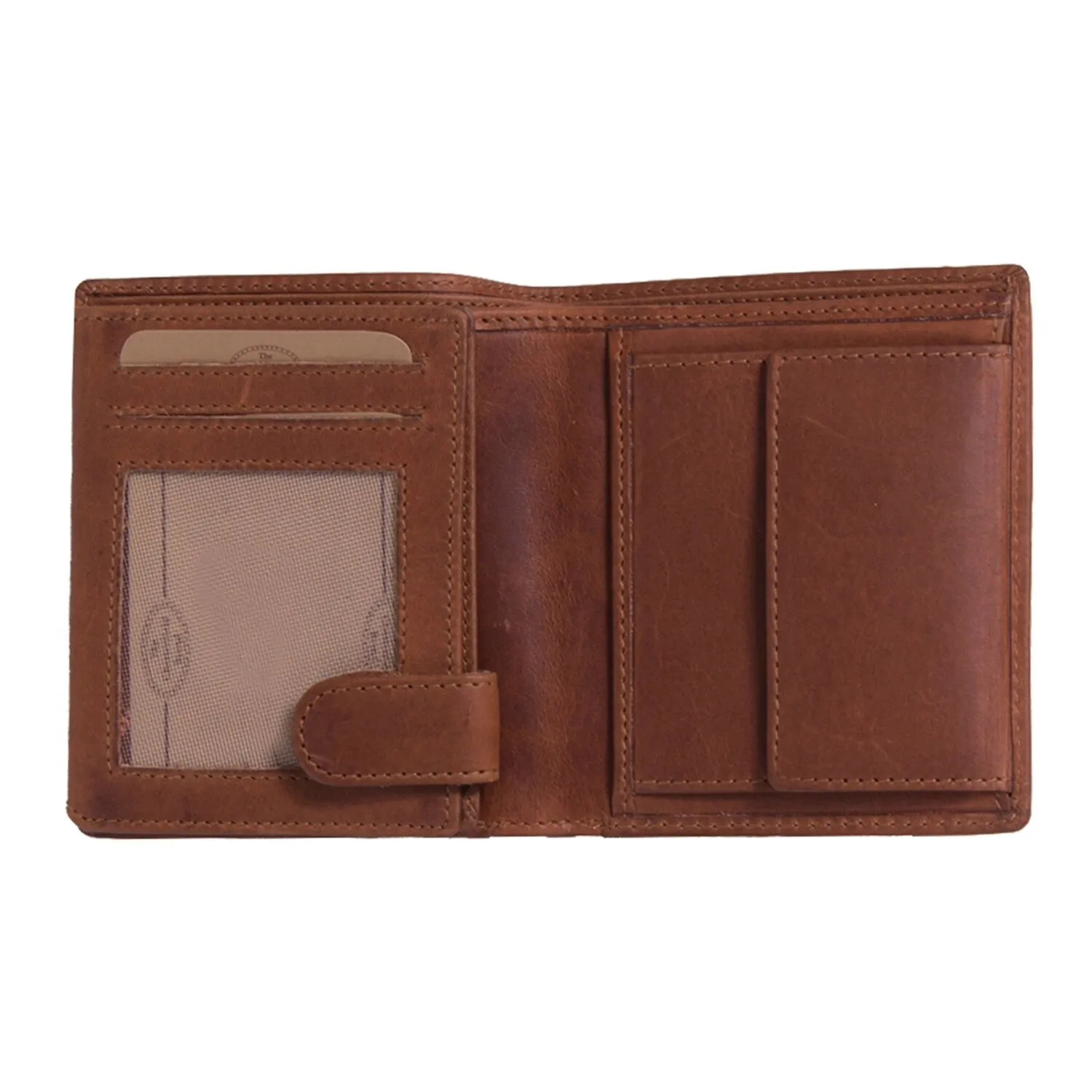 The Chesterfield Brand Carl Portafoglio Protezione RFID Pelle 8.5 cm