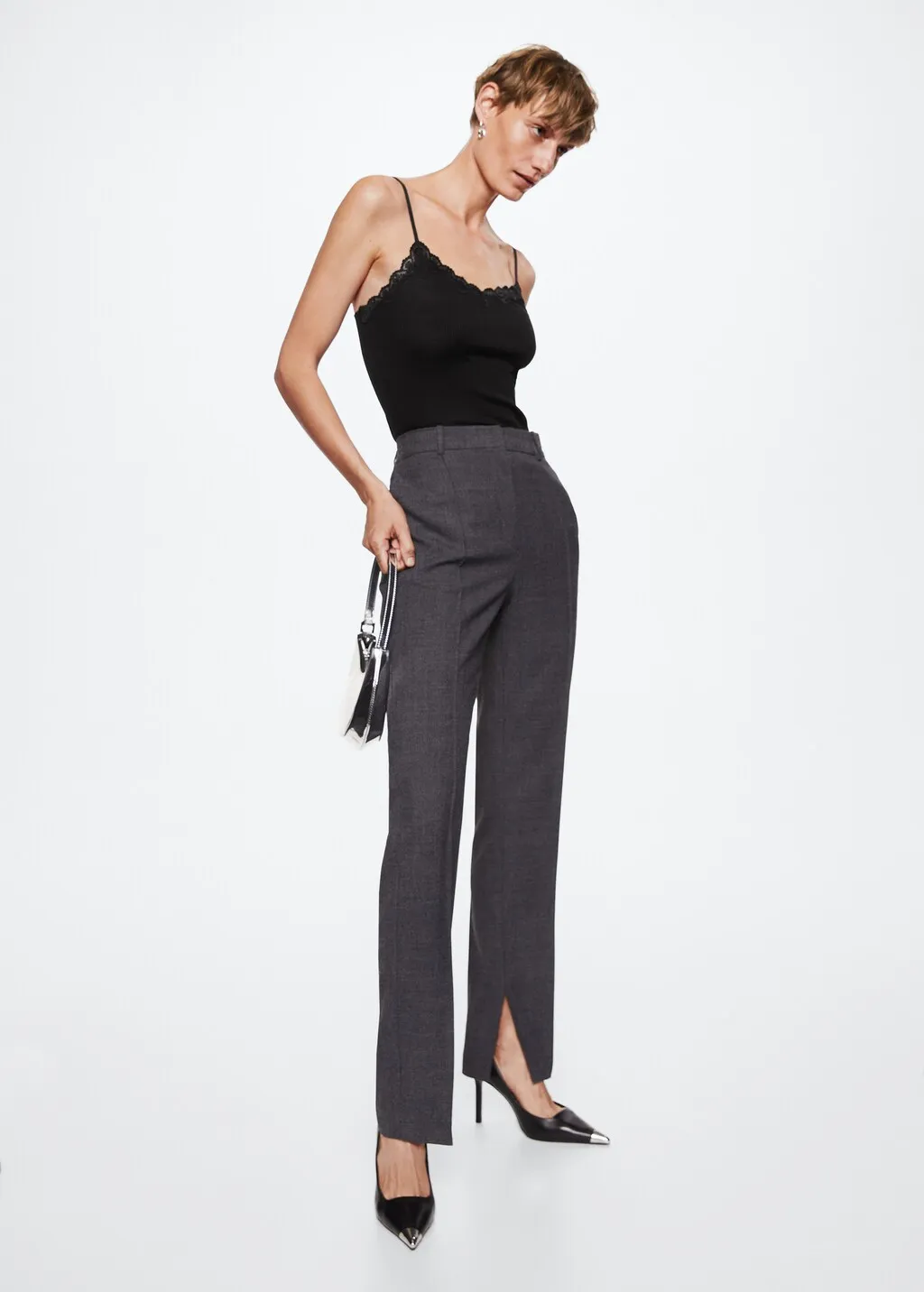 Top sottoveste 100% seta