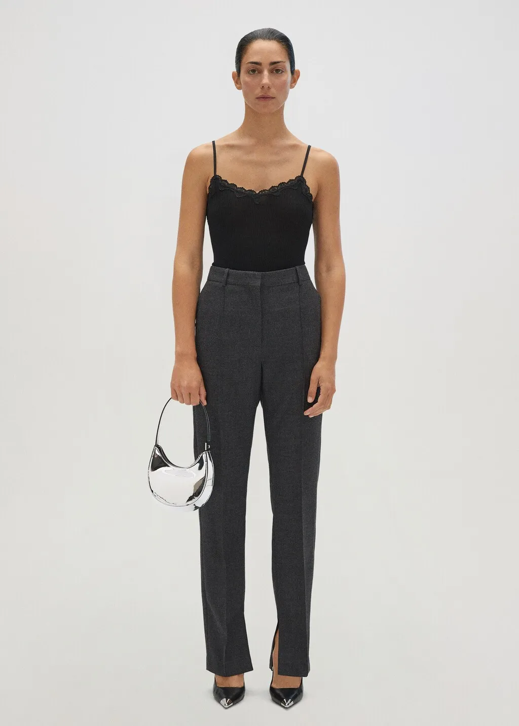 Top sottoveste 100% seta
