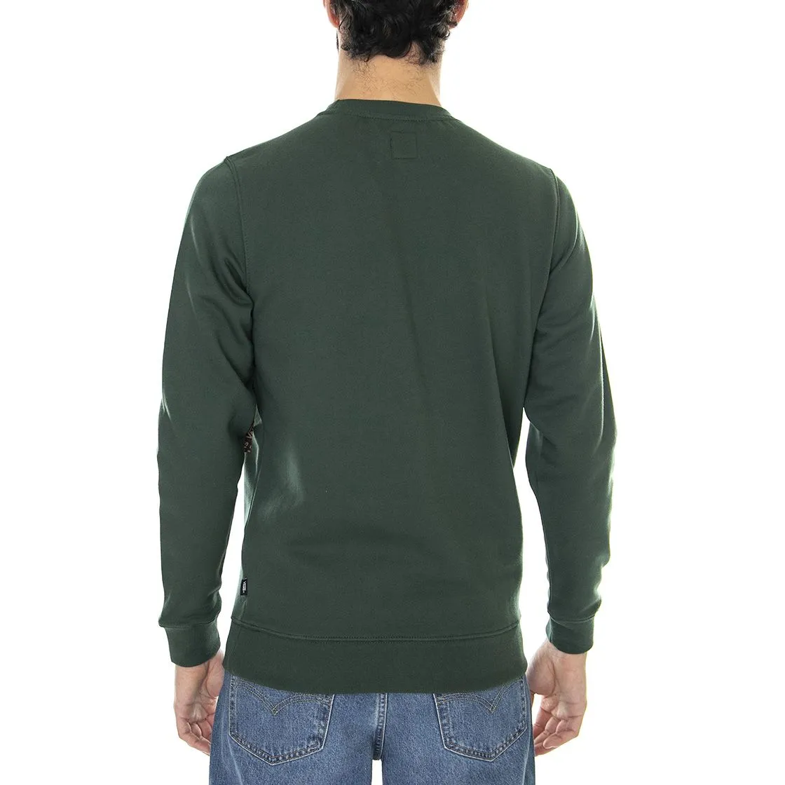 Vans Vans Classic II - Felpa Girocollo Uomo Verde / Sycamore    