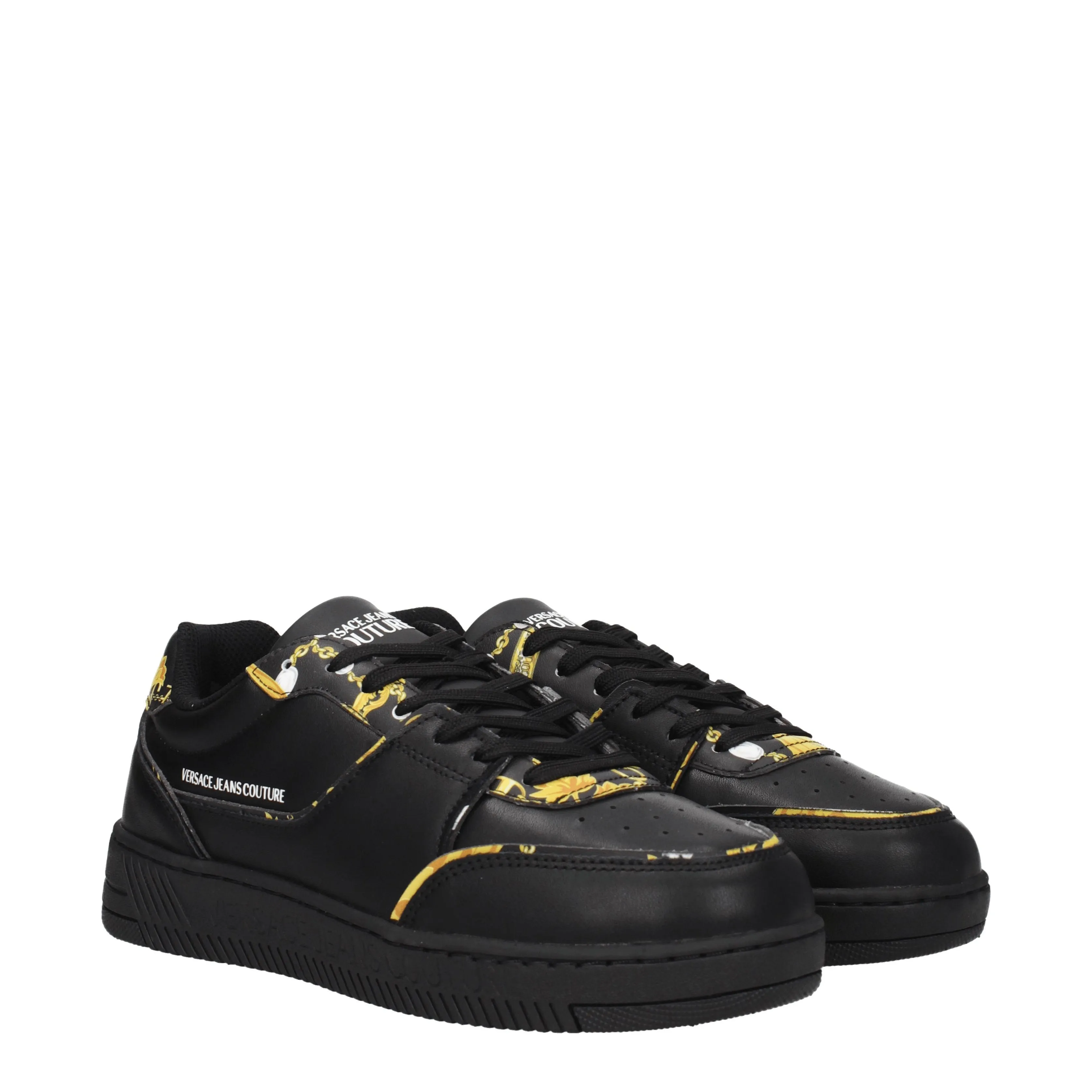 Versace Jeans Sneakers Couture Donna Pelle Nero
