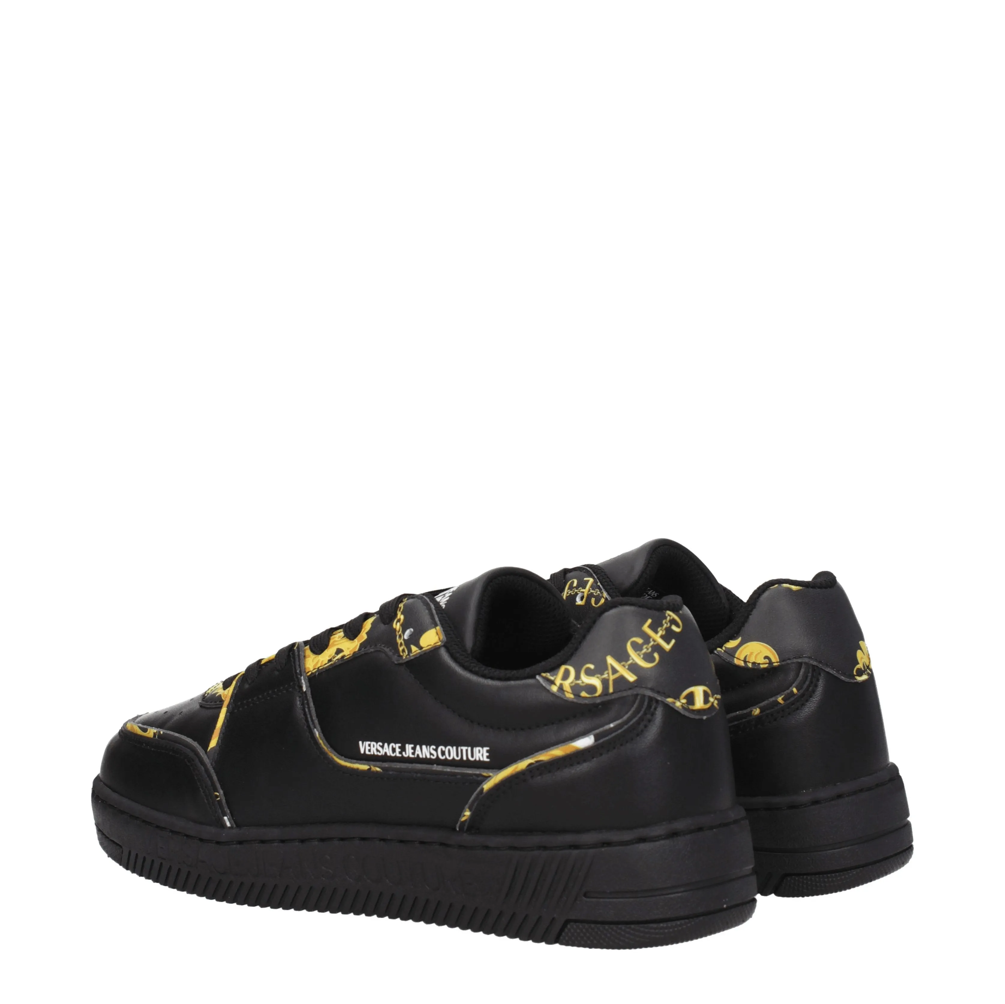 Versace Jeans Sneakers Couture Donna Pelle Nero