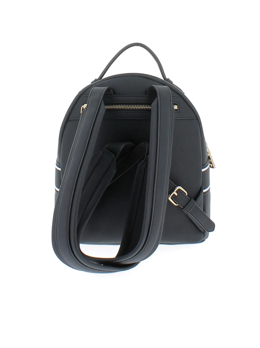 Zaino Pu Nero + Print Logo Bianco